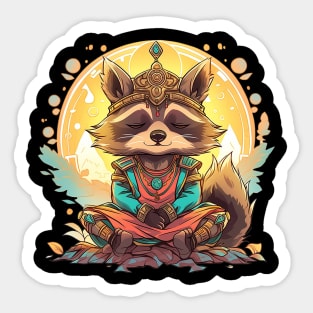 raccoon Sticker